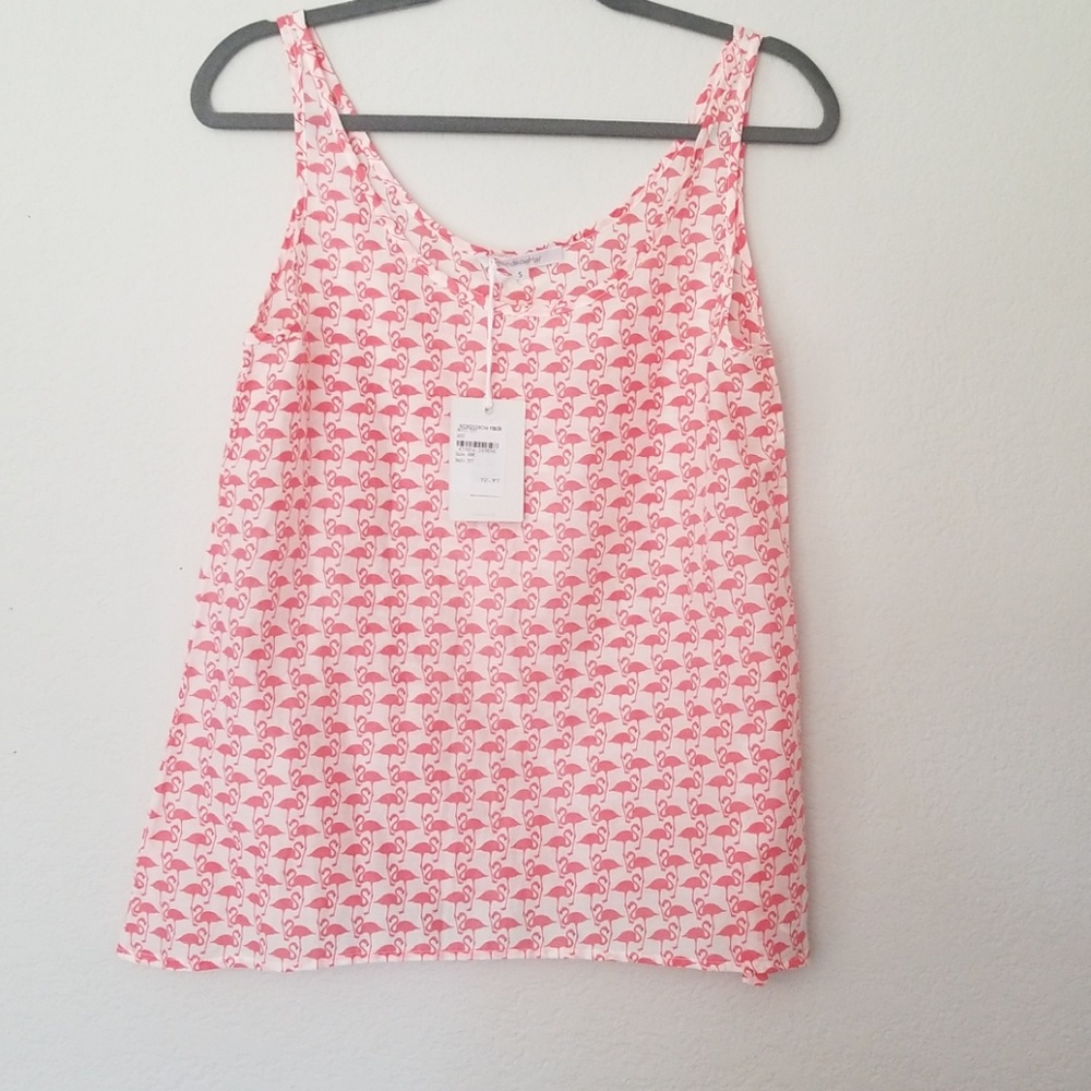 Silk Flamigo Top